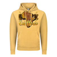 Vintage Mustard black excellence Vintage Hoodie - Artiststas