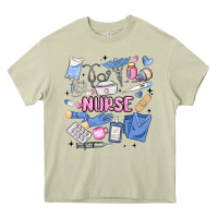 Mossy can't talk right now doing nurse stuff Heavy Core Tee - MaliasSmallBusiness
