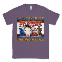 Lavender 4th of July Western Star Spangled Baby Cow Classic Tee - LillyAllenDesigns