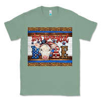 Sage 4th of July Western Star Spangled Baby Cow Classic Tee - LillyAllenDesigns