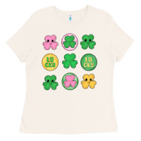 Bone st.patrick's day clovers Ladies Tee - MaliasSmallBusiness