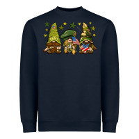 Navy Army Gnomes 4th of july Heavyweight Sweatshirt - HowdyJamesFarm