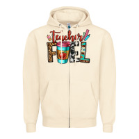 Sandshell teacher fuel Zipper Hoodie - OliviaCreatesArt