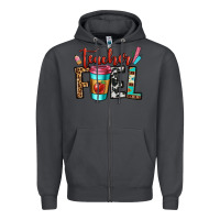 Smoke teacher fuel Zipper Hoodie - OliviaCreatesArt