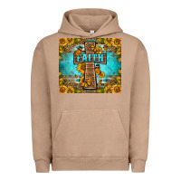 Pigment Burro Western Faith Cross Butterfly Urban Hoodie - LillyAllenDesigns