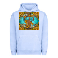 Pigment Grape Ice Western Faith Cross Butterfly Urban Hoodie - LillyAllenDesigns