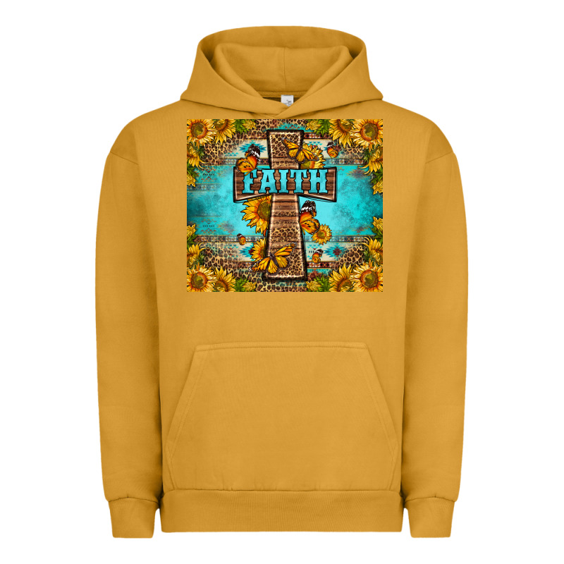 Western Faith Cross Butterfly Urban Hoodie by LillyAllenDesigns | Teevron