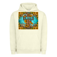 Pigment Pistachio Western Faith Cross Butterfly Urban Hoodie - LillyAllenDesigns