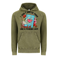 Vintage Olive i don t watch porn i read it like a fucking lady Vintage Hoodie - Artiststas
