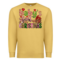Antique Gold baby's first christmas Premium Sweatshirt - FaDigitalArtStudio