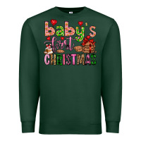 Sports Green baby's first christmas Premium Sweatshirt - FaDigitalArtStudio