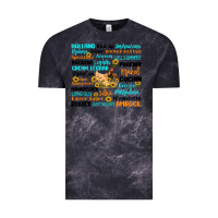 Cloud Black chicken typography Vintage Tee - Artiststas