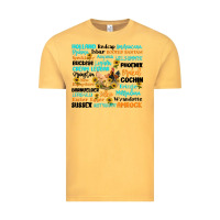 Vintage Mustard chicken typography Vintage Tee - Artiststas