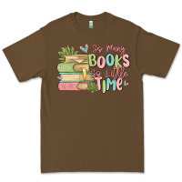 Cacao so many books so little time Premium Tee - MaliasSmallBusiness