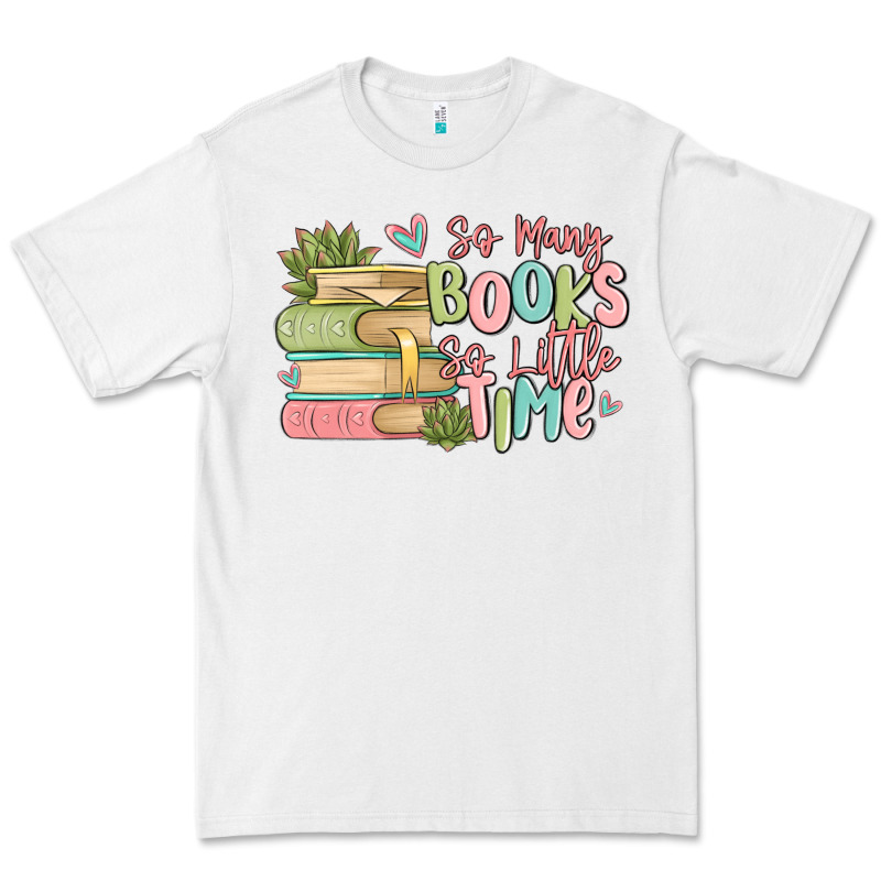 So Many Books So Little Time Premium Tee by MaliasSmallBusiness | Teevron