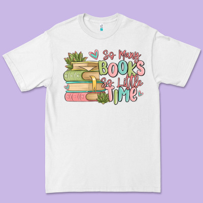 So Many Books So Little Time Premium Tee Designed By Maliassmallbusiness