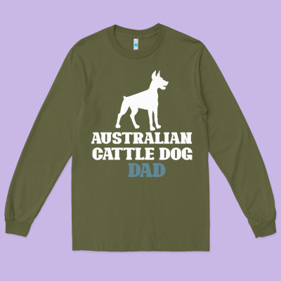 Australian Cattle Dog Long Sleeve Tee Designed By Bettercallsaul