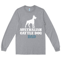 Heather Grey Australian Cattle Dog Long Sleeve Tee - Bettercallsaul