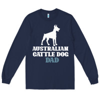 Navy Australian Cattle Dog Long Sleeve Tee - Bettercallsaul