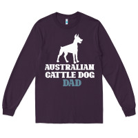 Plum Australian Cattle Dog Long Sleeve Tee - Bettercallsaul