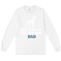 White Australian Cattle Dog Long Sleeve Tee - Bettercallsaul