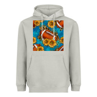 Moon Dust american football with leopard Heavyweight Hoodie - BundleAndBundleShop