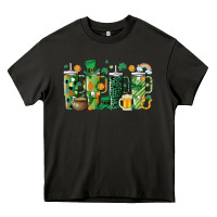Asphalt st.patricks stanley Heavy Core Tee - MaliasSmallBusiness