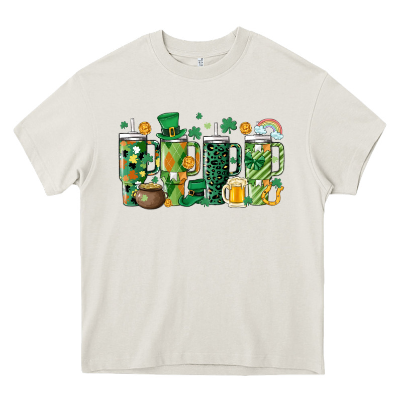 St.patricks Stanley Heavy Core Tee by MaliasSmallBusiness | Teevron