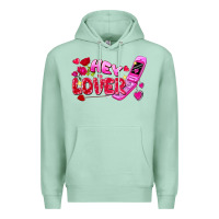 Seafoam Hey lover flip phone Valentine's Day Premium Hoodie - FaDigitalArtStudio