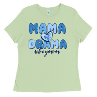 Matcha mama of drama boy mom Ladies Tee - MaliasSmallBusiness