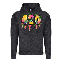 Vintage Black 420 cannabis Vintage Hoodie - Artiststas