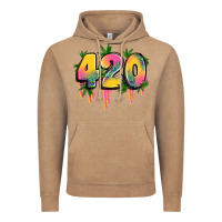 Vintage Coffee 420 cannabis Vintage Hoodie - Artiststas