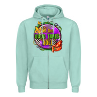 Let The Good Times Roll Olivia Zipper Hoodie | Teevron