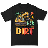Black just a boy who loves dirt Premium Tee - MaliasSmallBusiness