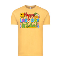 Vintage Mustard happy last day of school Vintage Tee - Artiststas