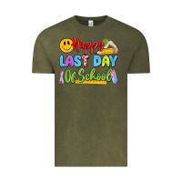 Vintage Olive happy last day of school Vintage Tee - Artiststas