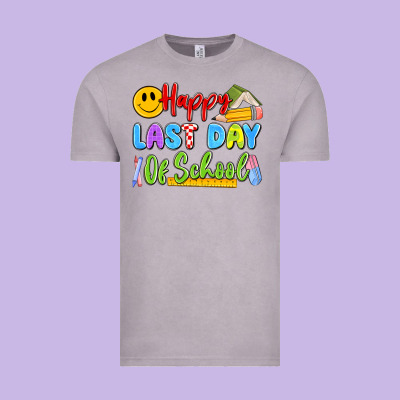 Happy Last Day Of School Vintage Tee Designed By Artiststas