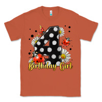 Copper ladybug birthday girl age 4 Classic Tee - LillyAllenDesigns