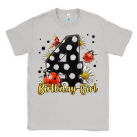 Moon Dust ladybug birthday girl age 4 Classic Tee - LillyAllenDesigns