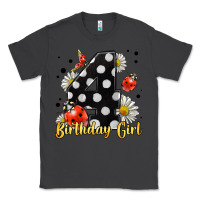 Smoke ladybug birthday girl age 4 Classic Tee - LillyAllenDesigns