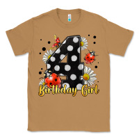 Toasted Coconut ladybug birthday girl age 4 Classic Tee - LillyAllenDesigns