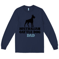 Navy Australian Cattle Dog Long Sleeve Tee - Bettercallsaul