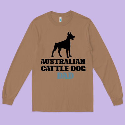 Australian Cattle Dog Long Sleeve Tee Designed By Bettercallsaul