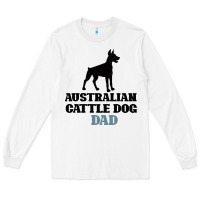 White Australian Cattle Dog Long Sleeve Tee - Bettercallsaul