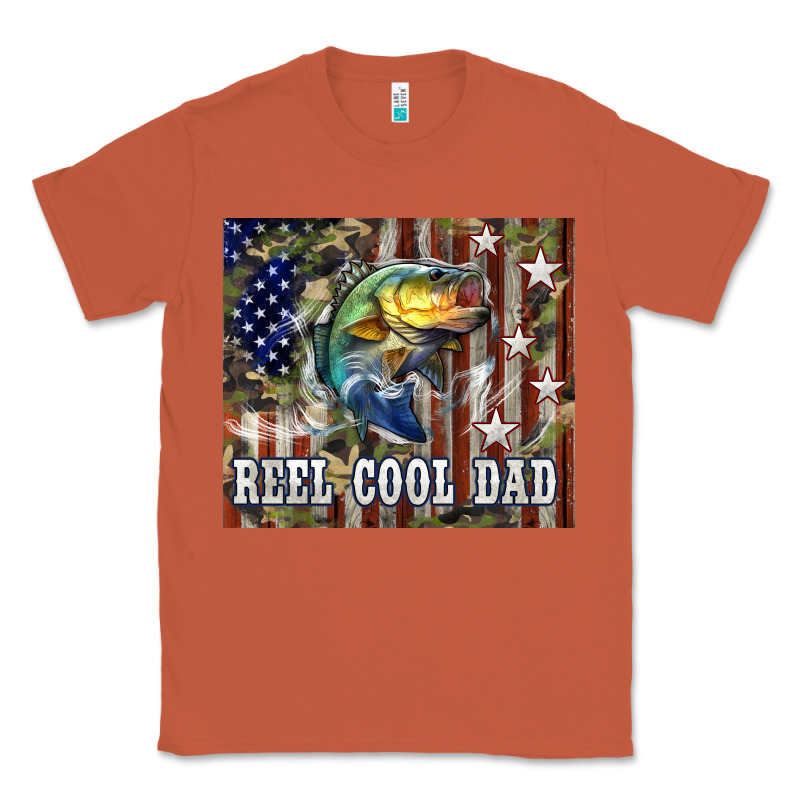 4th Of July Western Reel Cool Dad Bass Classic Tee by LillyAllenDesigns | Teevron