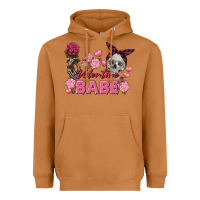 Meerkat Valentine Babe Valentine's Day Skull Heavyweight Hoodie - FaDigitalArtStudio
