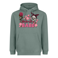 Sage Valentine Babe Valentine's Day Skull Heavyweight Hoodie - FaDigitalArtStudio