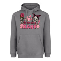 Storm Valentine Babe Valentine's Day Skull Heavyweight Hoodie - FaDigitalArtStudio
