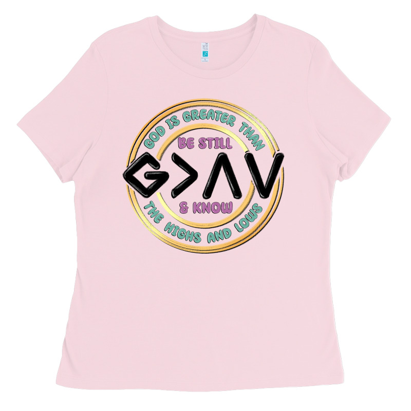 Be Still And Know Ladies Tee by MaliasSmallBusiness | Teevron