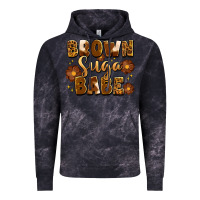 Cloud Black brown suga babe Vintage Hoodie - Artiststas